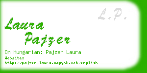 laura pajzer business card